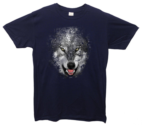 Wild Wolf Printed T-Shirt - Mr Wings Emporium 