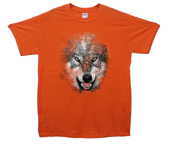 Wild Wolf Printed T-Shirt - Mr Wings Emporium 