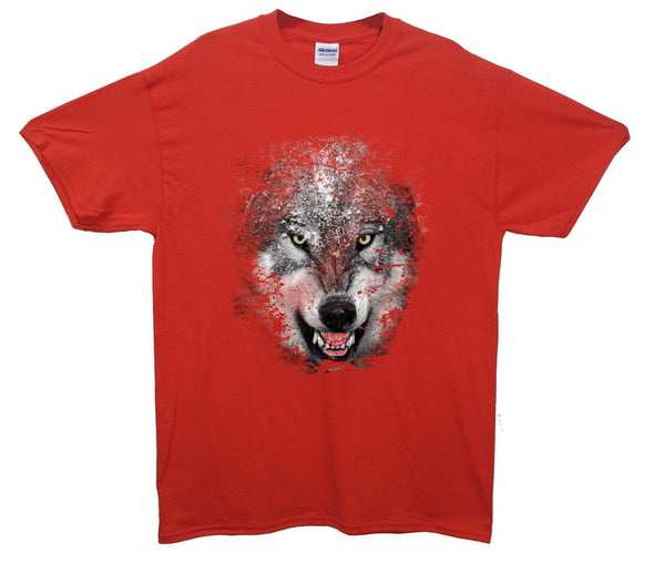 Wild Wolf Printed T-Shirt - Mr Wings Emporium 