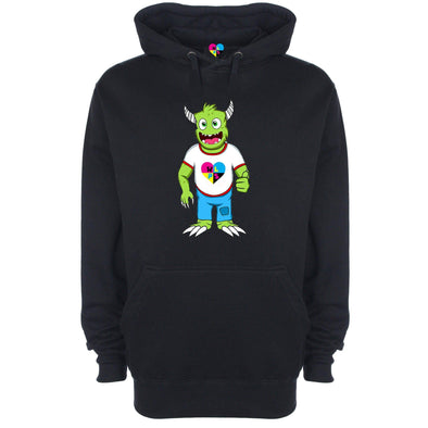 WLPS Gremlin Collection Logo Printed Hoodie - Mr Wings Emporium 