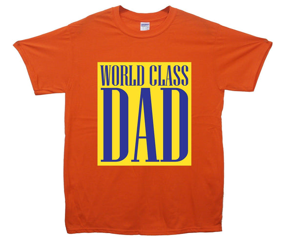 World Class Dad Printed T-Shirt - Mr Wings Emporium 