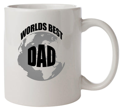 World's Best Dad Printed Mug - Mr Wings Emporium 