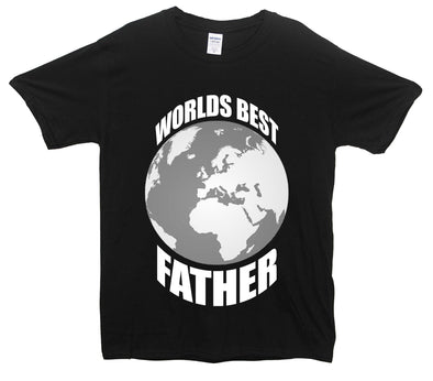 World's Best Father Printed T-Shirt - Mr Wings Emporium 