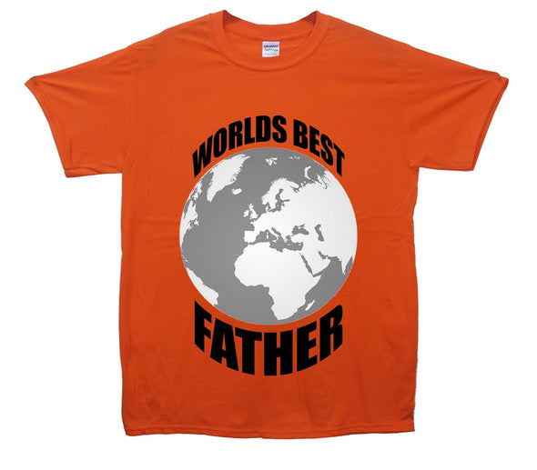 World's Best Father Printed T-Shirt - Mr Wings Emporium 