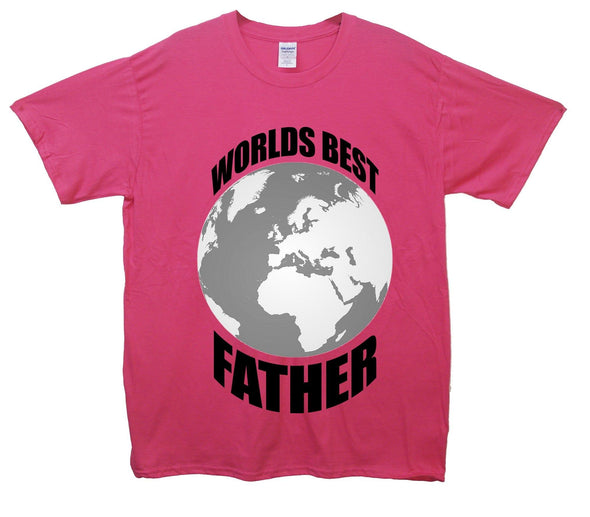 World's Best Father Printed T-Shirt - Mr Wings Emporium 