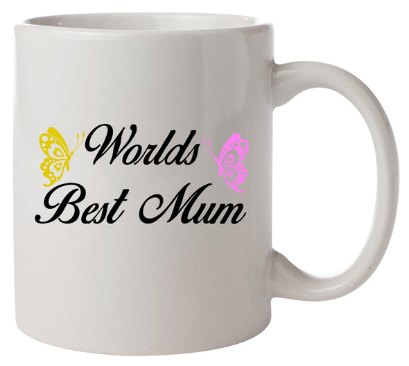 World's Best Mum Printed Mug - Mr Wings Emporium 