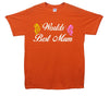 Worlds Best Mum Printed T-Shirt - Mr Wings Emporium 