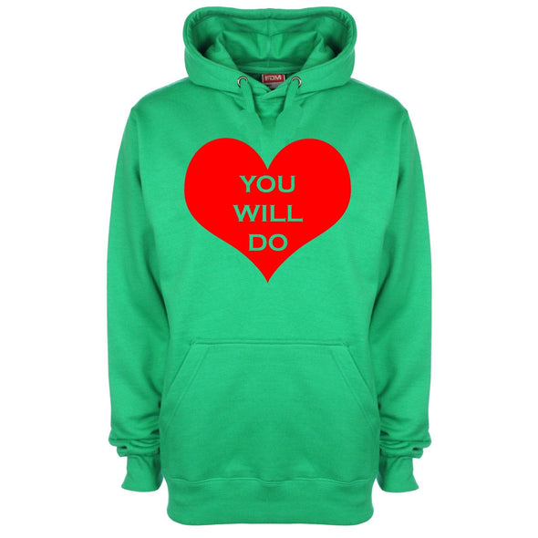 You Will Do Printed Hoodie - Mr Wings Emporium 