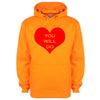 You Will Do Printed Hoodie - Mr Wings Emporium 