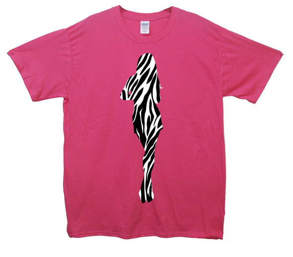 Zebra Print Woman Printed T-Shirt - Mr Wings Emporium 