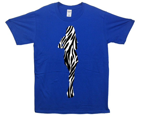 Zebra Print Woman Printed T-Shirt - Mr Wings Emporium 