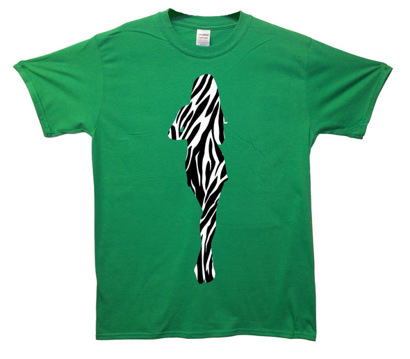 Zebra Print Woman Printed T-Shirt - Mr Wings Emporium 