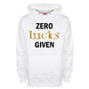 Zero Lucks Given Glitter St Patrick's Printed Hoodie - Mr Wings Emporium 