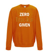 Zero Lucks Given Glitter St Patricks Day Printed Sweatshirt - Mr Wings Emporium 